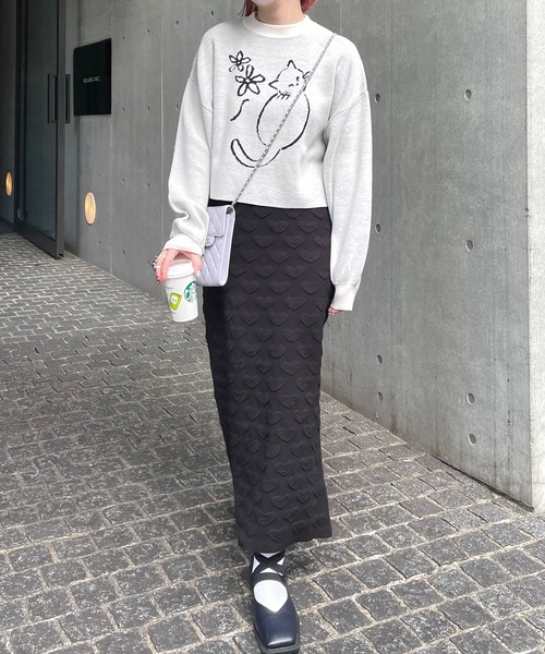 Alley by w closet（アリーバイダブルクローゼット） 長袖ニット FREE