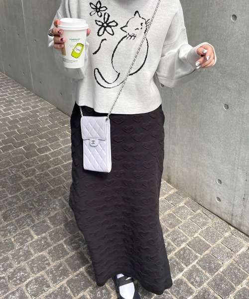 Alley by w closet（アリーバイダブルクローゼット） 長袖ニット FREE