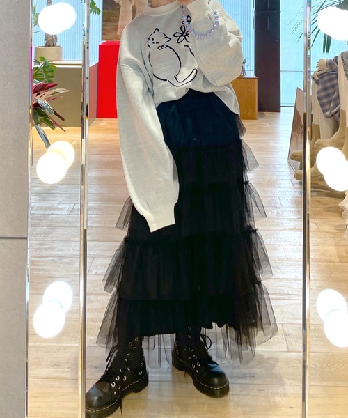 Alley by w closet（アリーバイダブルクローゼット） 長袖ニット FREE