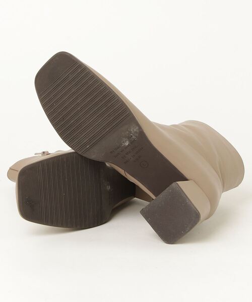 「ORiental TRaffic」 ショートブーツ L ブラウン レディース_画像3