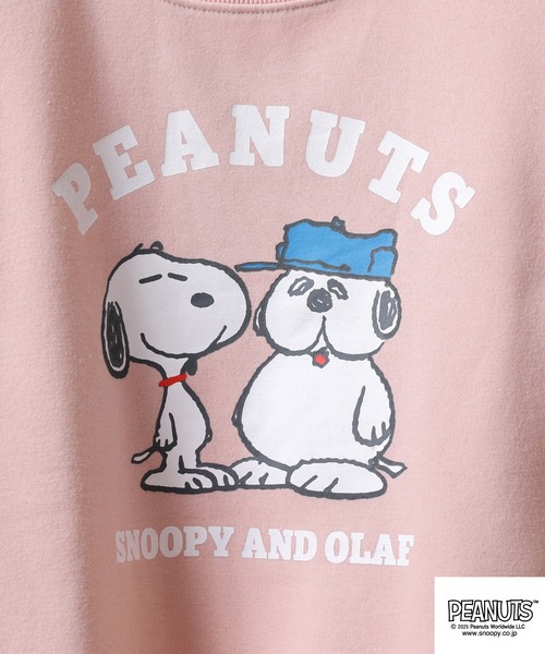 パーリーゲイツ x PEANUTS 裏起毛 スウェットトレーナーグレー系 6 スヌーピー トレーナー 裏起毛[品番：YSDW0002928]｜CharaBasket