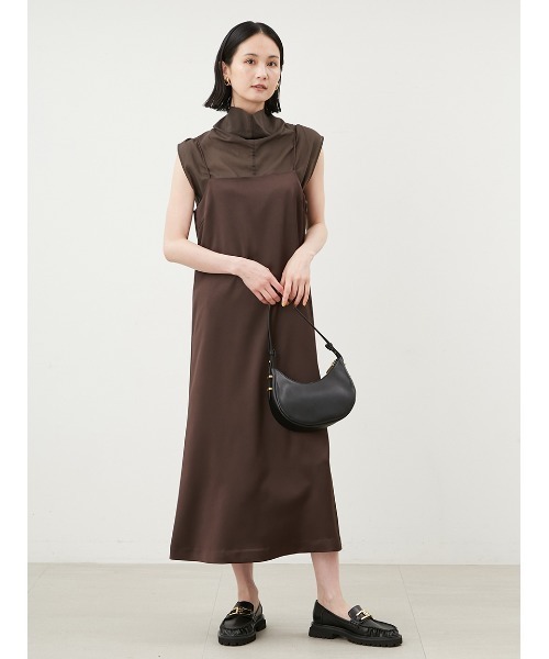 Mila Owen（ミラオーウェン） キャミソールワンピース 0 グレー