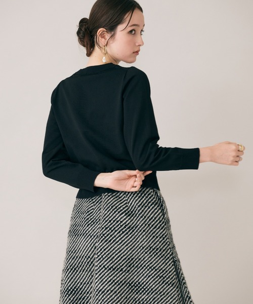 Audie a Muses（オーディア ミューズ） カーディガン フラットリボン