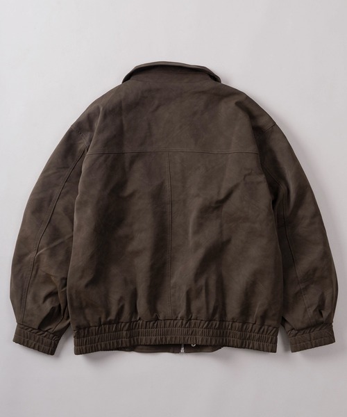 ブルゾン アウター 「85」ヴィンテージライク PUレザー A-2タイプ