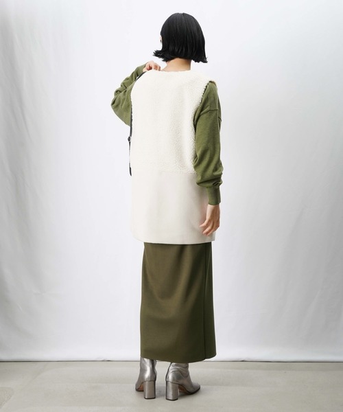 LADY LUCK LUCA（レディラックルカ） ベスト ジレ LC/LLL ボア切替