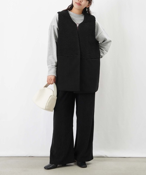 LADY LUCK LUCA（レディラックルカ） ベスト ジレ LC/LLL ボア切替