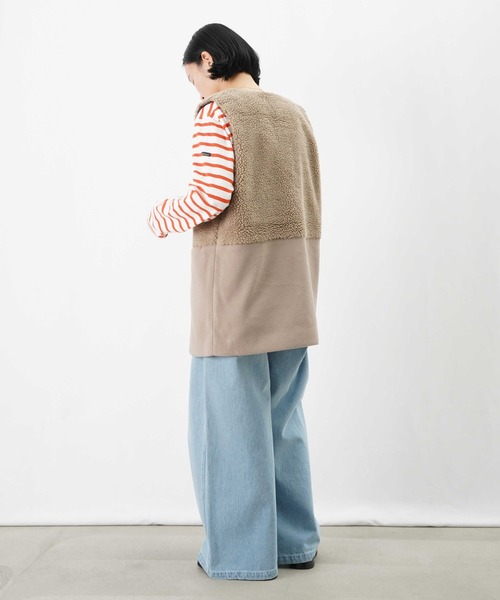 LADY LUCK LUCA（レディラックルカ） ベスト ジレ LC/LLL ボア切替