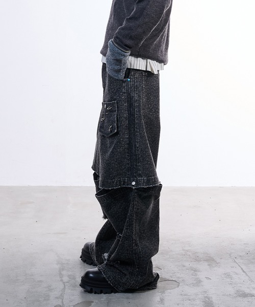 VI E DIT ジーンズ Urban Grunge 2way Leopard Denim/アーバングランジ