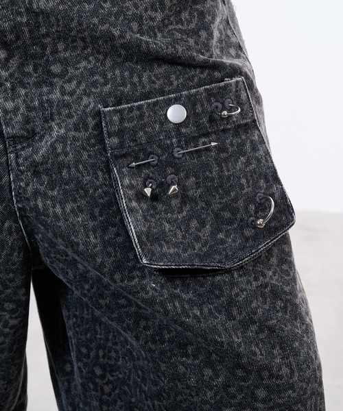 VI E DIT ジーンズ Urban Grunge 2way Leopard Denim/アーバングランジ