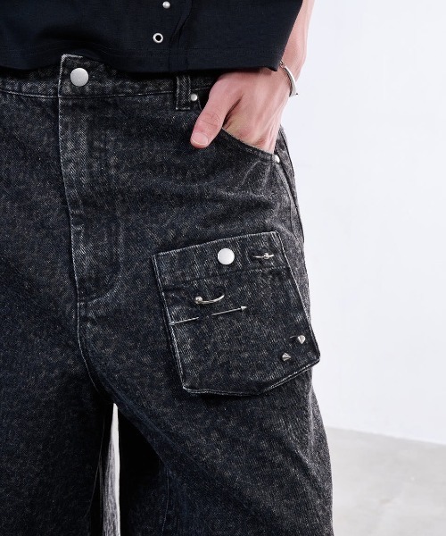 VI E DIT ジーンズ Urban Grunge 2way Leopard Denim/アーバングランジ