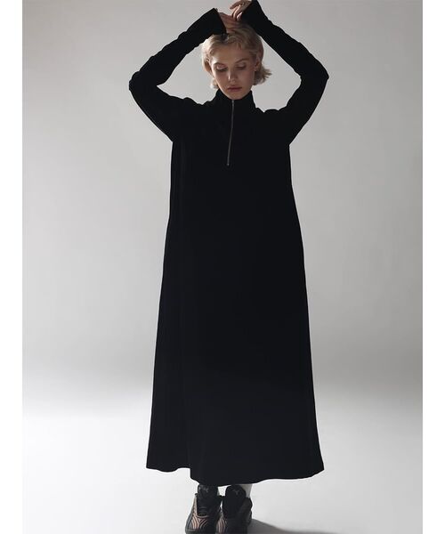 ワンピース FRONT ZIP VELOUR DRESS : ZOZOTOWN Yahoo!店 - 通販