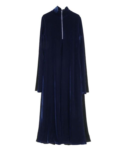 ワンピース FRONT ZIP VELOUR DRESS : ZOZOTOWN Yahoo!店 - 通販