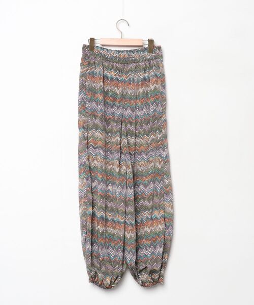 「panaji」 パンツ FREE グリーン レディース_画像2