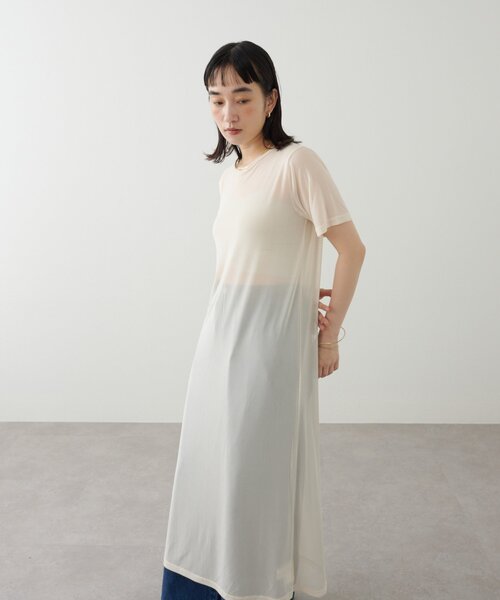 「Omekashi」 半袖ワンピース FREE ブラック レディース_画像9