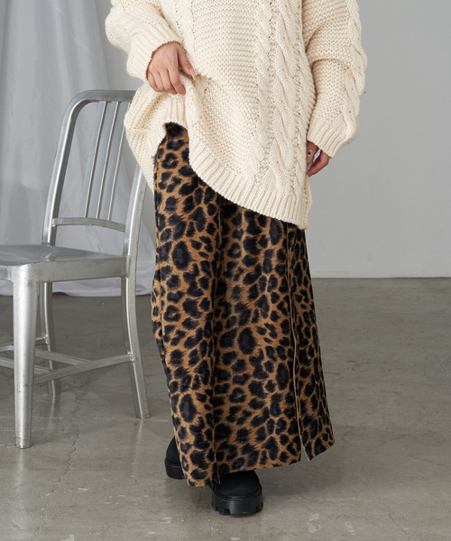 「RAY CASSIN」 タイトスカート FREE ブラウン系その他2 レディース_画像3