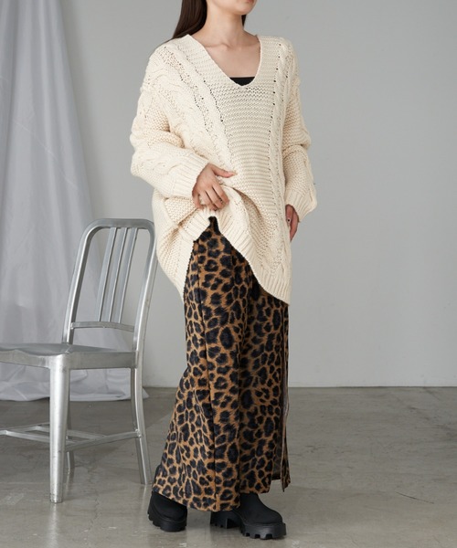 「RAY CASSIN」 タイトスカート FREE ブラウン系その他2 レディース_画像4