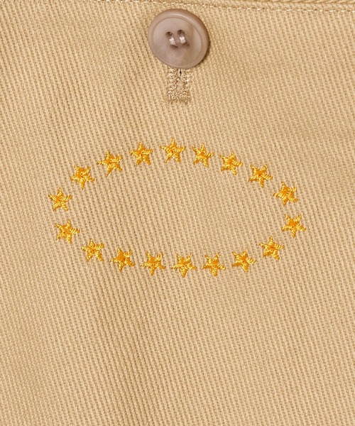 AFB（エーエフビー） ワイドパンツ チノパン SUPER BAGGY STUDDED 