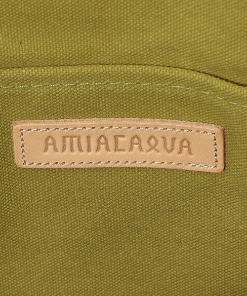 「amiacalva」 トートバッグ FREE イエロー メンズ_画像8