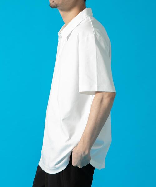 「URBAN RESEARCH ROSSO MEN」 半袖ポロシャツ X-LARGE ライトグレー メンズ_画像5