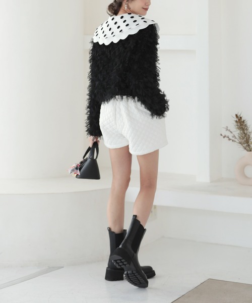 「MERAKI」 長袖カットソー FREE ホワイト レディース_画像6