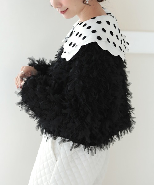 「MERAKI」 長袖カットソー FREE ホワイト レディース_画像8