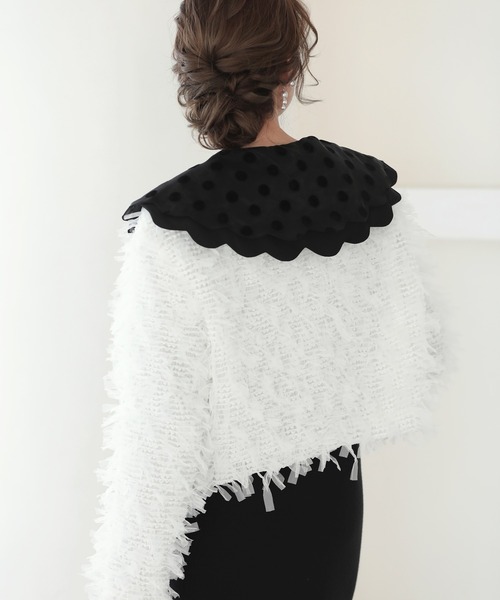 「MERAKI」 長袖カットソー FREE ホワイト レディース_画像9