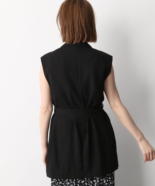 「A part by」 ベスト FREE ライトベージュ レディース_画像4