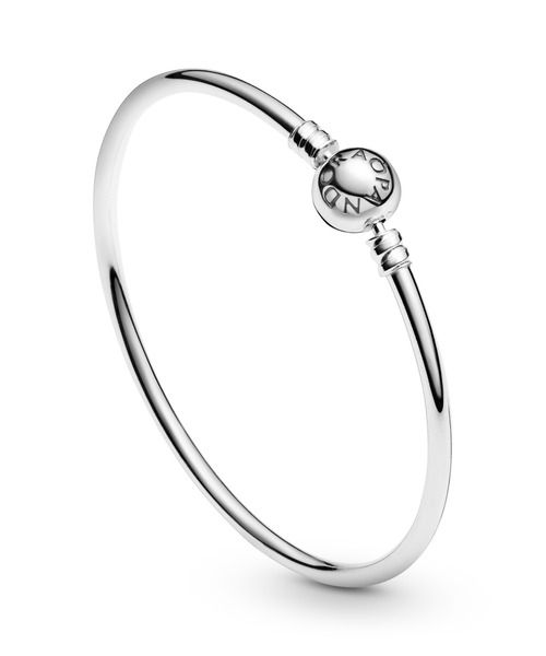 PANDORA（パンドラ） ブレスレット 19cm シルバー×ゴールド レディース