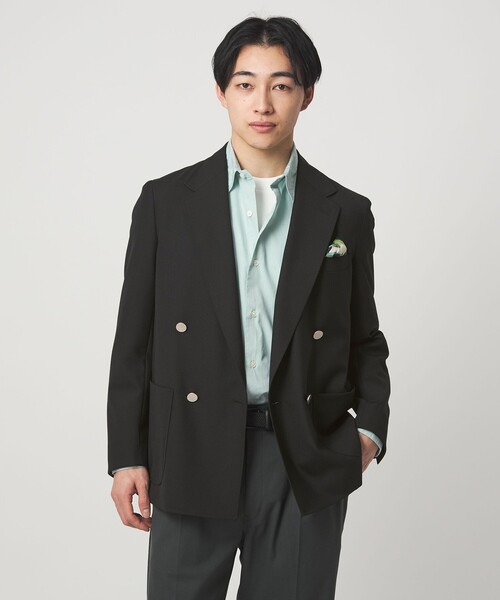 green label relaxing25SS 結論シリーズダブルジャケット UNITED ARROWS green label relaxing｜[size SHORTあり]パウドレ