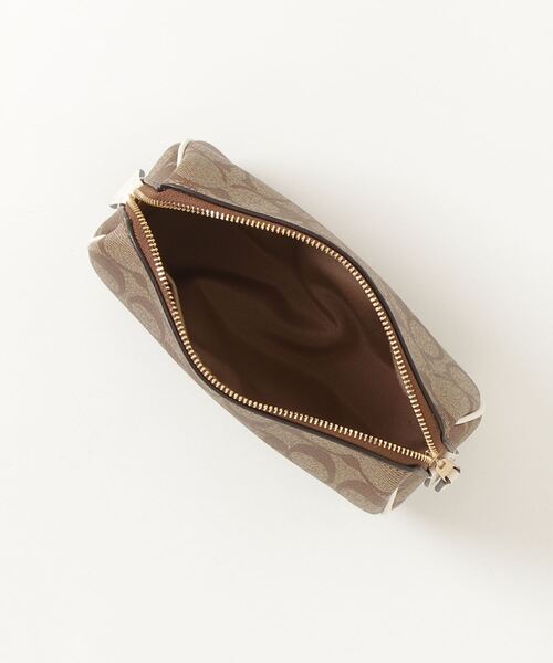 COACH（コーチ） ポーチ - ブラウン レディース : ZOZOTOWN Yahoo!店
