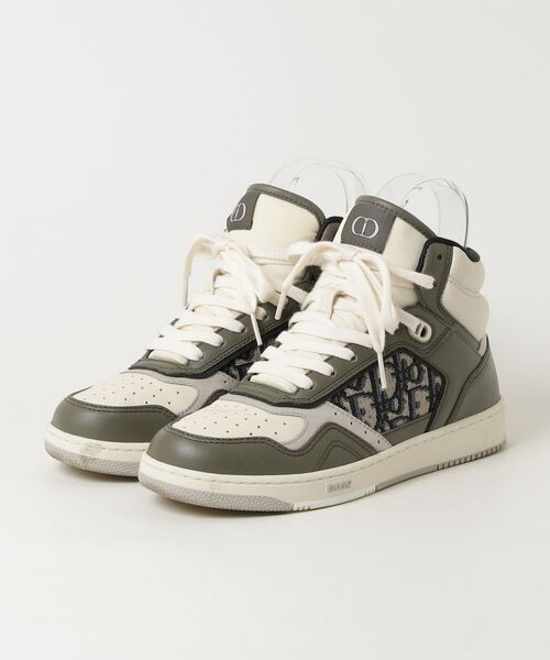Dior HOMME 「Dior homme」 B27 オブリーク ハイトップスニーカー 38