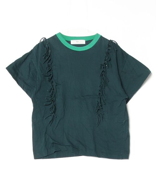 「TOGA PULLA」 半袖Tシャツ 38 グリーン レディース_画像2