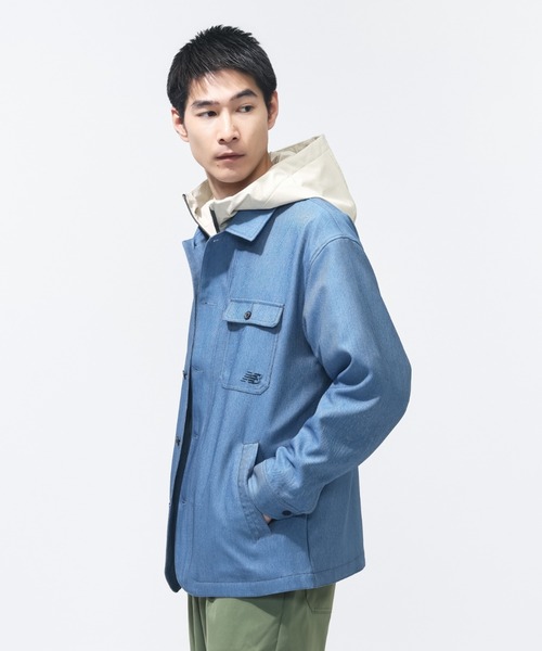 new balance デニムジャケット AMH140016 L New Balance（ニューバランス） デニムジャケット gジャン 「New