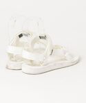 「Teva」 フラットサンダル 24cm ホワ...の詳細画像1