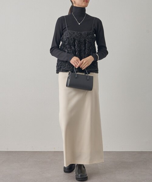 「LOUNGEDRESS」 ロングスカート MEDIUM アイボリー レディース_画像2