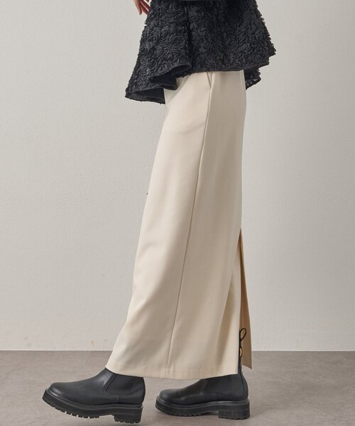 「LOUNGEDRESS」 ロングスカート MEDIUM アイボリー レディース_画像8