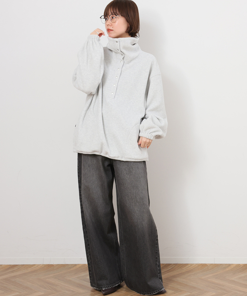 ワイドパンツ ジーンズ デニム デニムパンツ 「一部WEB限定追加」バギーDENIM レディースの画像