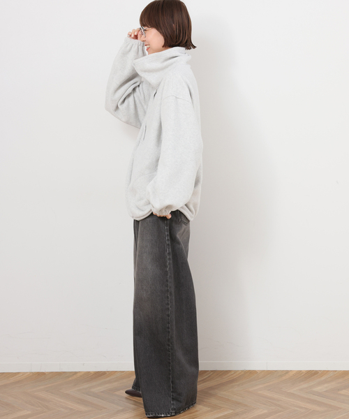 ワイドパンツ ジーンズ デニム デニムパンツ 「一部WEB限定追加」バギーDENIM レディースの画像