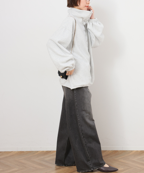 ワイドパンツ ジーンズ デニム デニムパンツ 「一部WEB限定追加」バギーDENIM レディースの画像