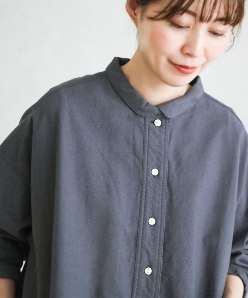 「soulberry」 長袖ワンピース M グレー レディース_画像3