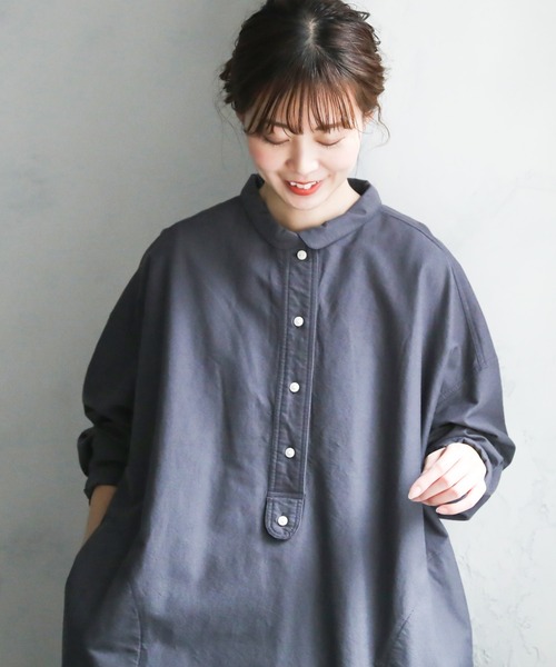 「soulberry」 長袖ワンピース M グレー レディース_画像7