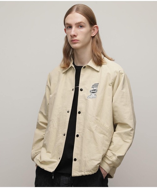 Schott N.Y.C(ショット) 「schott」 コーチジャケット L ブラウン Schott N.Y.C(ショット) 「schott」 コーチジャケット L ブラウン