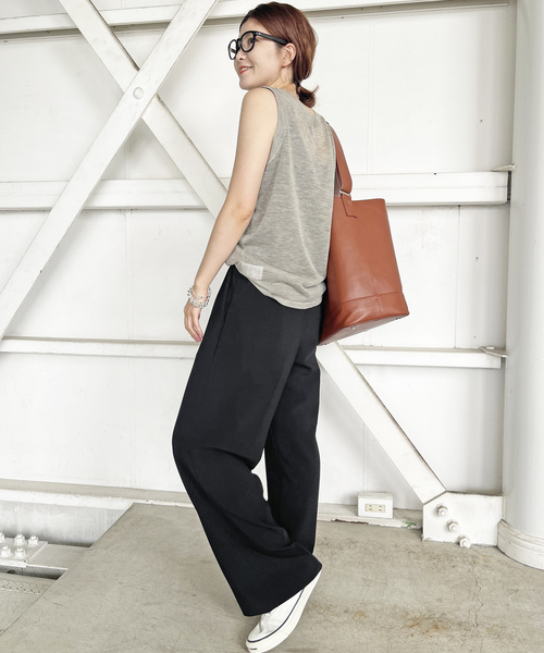 「Spick \u0026 Span」 スラックス 38 ベージュ レディースの画像