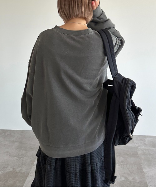 「apres jour mignon」 スウェットカットソー X-LARGE グリーン レディース_画像5