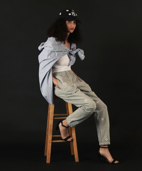 「Firsthand」 スウェットパンツ X-LARGE ネイビー メンズ_画像4