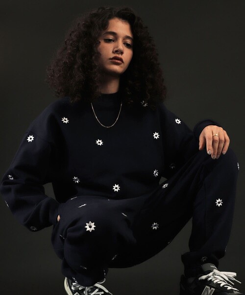 「Firsthand」 スウェットパンツ X-LARGE ネイビー メンズ_画像5