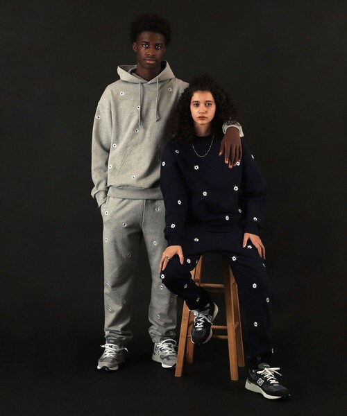 「Firsthand」 スウェットパンツ X-LARGE ネイビー メンズ_画像9