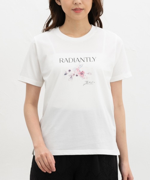 Honeys（ハニーズ） tシャツ 半袖 「ハニさら・接触冷感・UVカット