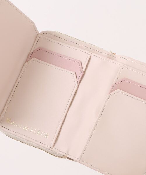 Maison de FLEUR（メゾンドフルール） 財布 FREE ピンク レディース