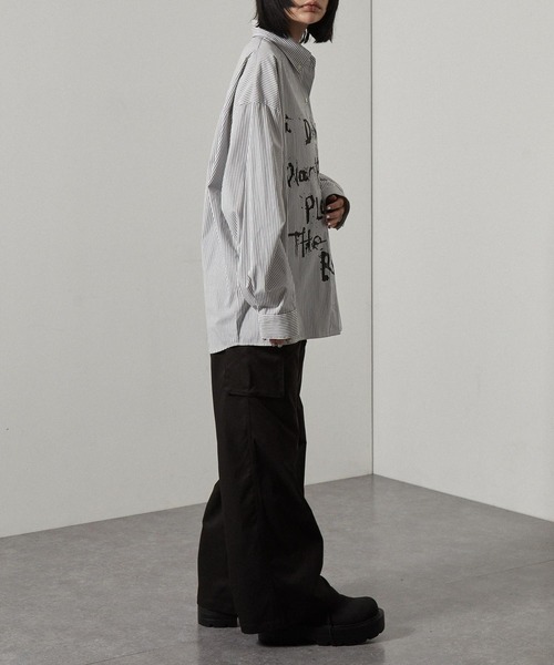 「Alfred Alex」 カーゴパンツ M ブラウン レディース_画像6